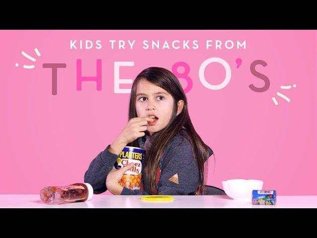Kids Try Snacks from the 80s | Kids Try | HiHo Kids