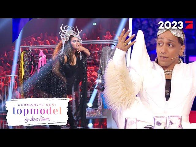 Crazy, extravagant, auffallend - die Top 4 legen eine Ballroom Performance hin | GNTM 2023 ProSieben