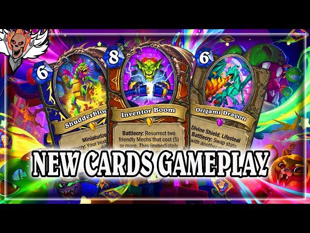 New Cards Gameplay - Hearthstone Wizbang's Workshop