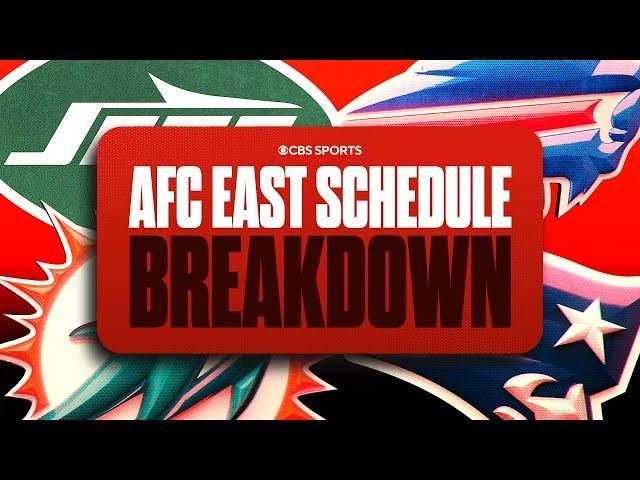 2024 NFL schedule breakdown for EVERY TEAM in the AFC East | CBS Sports