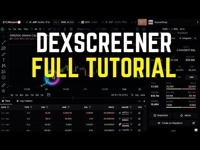 Making Thousands On Meme Coins Using DEXSCREENER [Full Tutorial For Beginners Solana]