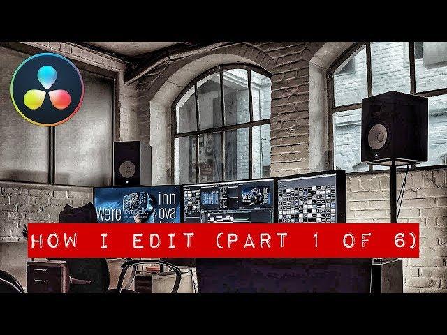 How I Edit in Davinci Resolve 15 (Part 1) | Jay Lippman Tutorial