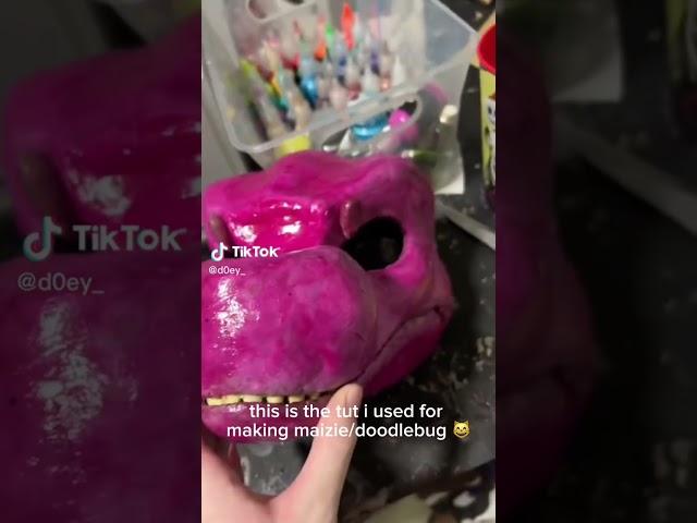  How to make a dog dino mask!  || NOT MY VIDEO!!