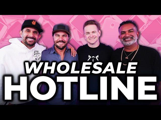 #246 Wholesale Hotline | LIVE Real Estate Investing Q&A