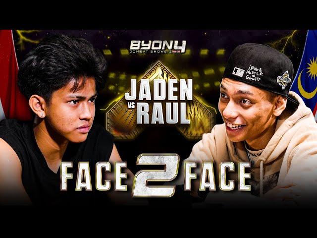 "GUE BIKIN LU KAYA ORANG BEG* DI ATAS RING NANTI!" - JADEN VS RAUL FACE 2 FACE 