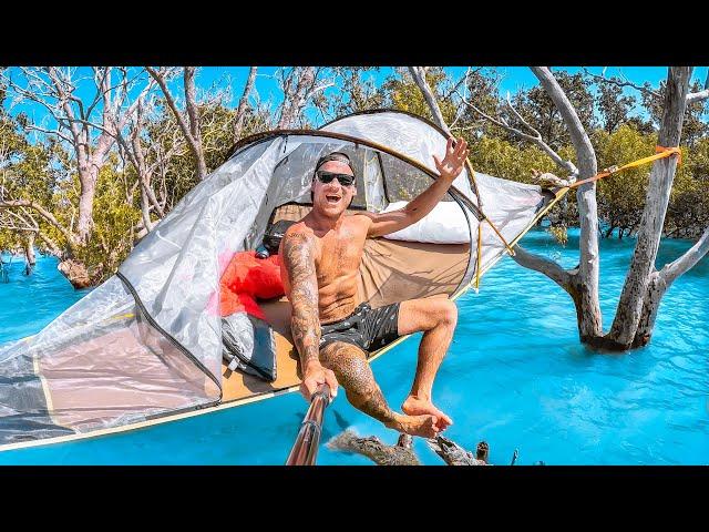 Living On A Tree Tent In Crocodile Country