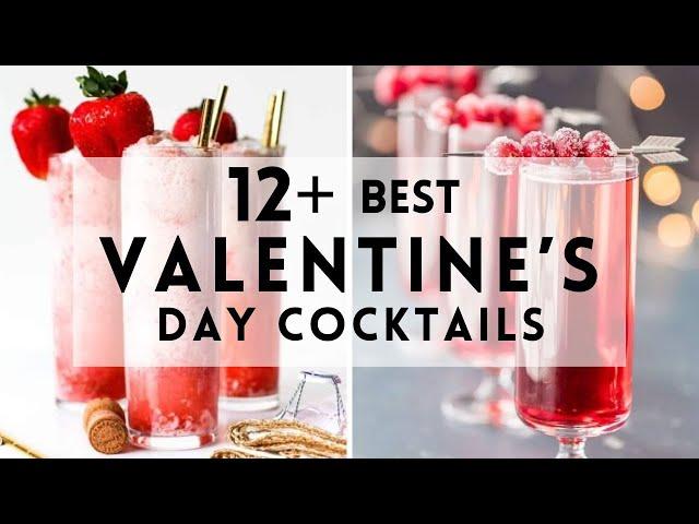 12+ Best Valentine’s Day Cocktails #sharpaspirant #valentinesday #valentine  #valentines