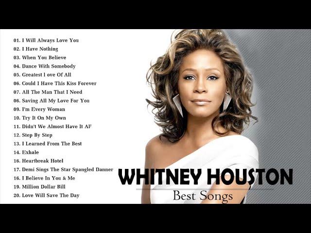 Whitney Houston Greatest Hits 2020  | The Very Best Songs Of Whitney Houston