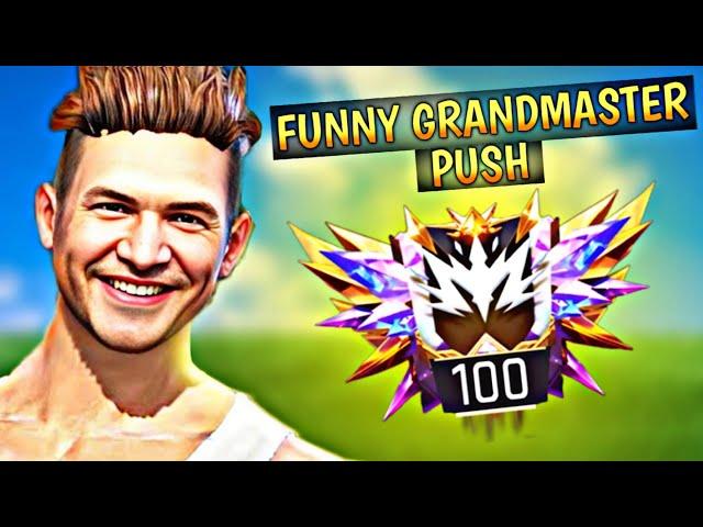 Funny Grandmaster Push | Iphone 8plus | Free Fire Highlights