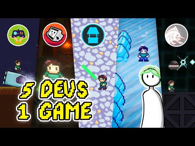 Five Developers Make One Indie Game - Game Jam Collab Devlog