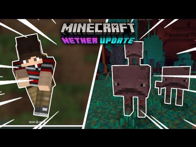 NEW MINECRAFT 1.16 NETHER UPDATE!! (New Emotes & New Mobs!!)