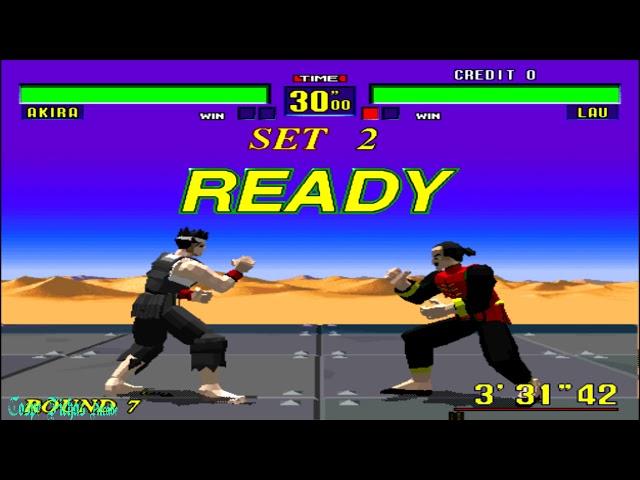 Virtua Fighter - Akira (Arcade)