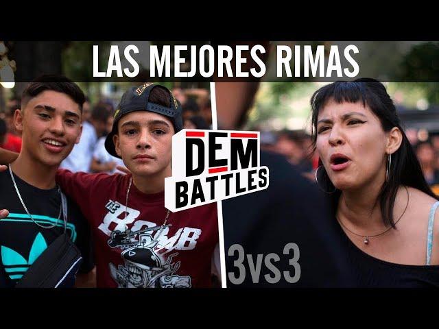 Las MEJORES RIMAS de la DEM TRIPLICE 2019  - ¡ÉPICO!