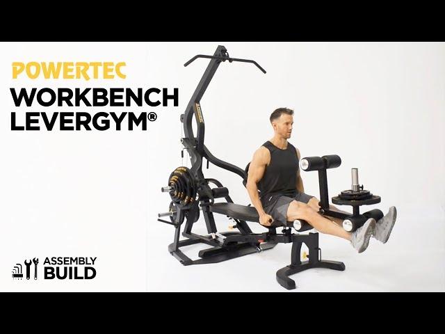 POWERTEC WORKBENCH® LEVERGYM - ASSEMBLY BUILD