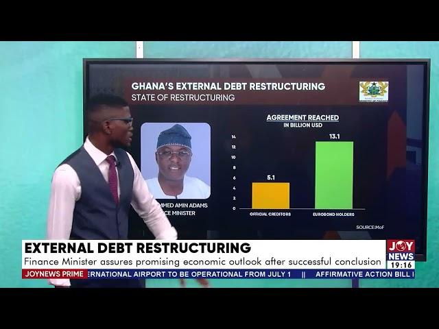 Joy News Prime | Finance Minister assures promising economic outlook after successful conclusion