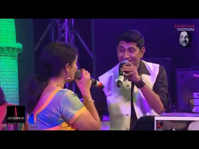 TUMSE O HASEENA KABHI BY BIJU & AISHWARYA IN 'RAFI REVIVED -4' CONCERT .AN ANTARDHWANI PRESENTATION.