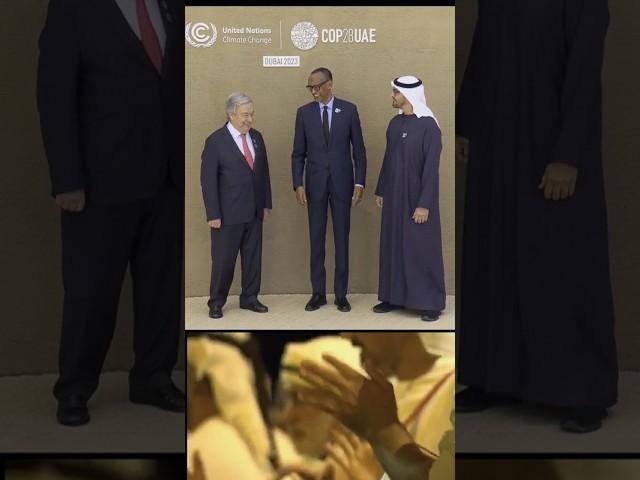 President Paul Kagame in Dubai #paulkagame #dubai #cop28 #africa #rwanda #security #president #live