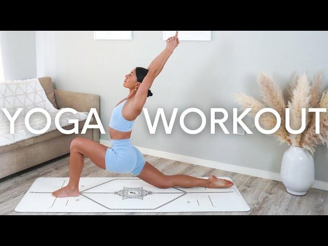 30 MIN PILATES YOGA WORKOUT || Full Body Stretch & Strengthen