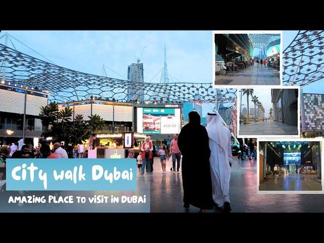 "Exploring City Walk Dubai" 2024 | Dubai 4k | City Walk