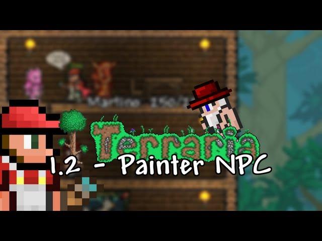 Terraria 1.2 - Painter NPC - ChippyGaming - Terraria WIKI