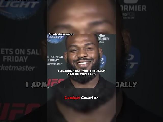 Coldest UFC faceoff ever  #jonjones #ufc #mma