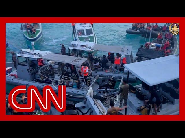 Video shows confrontation between Filipino forces and Chinese coast guard