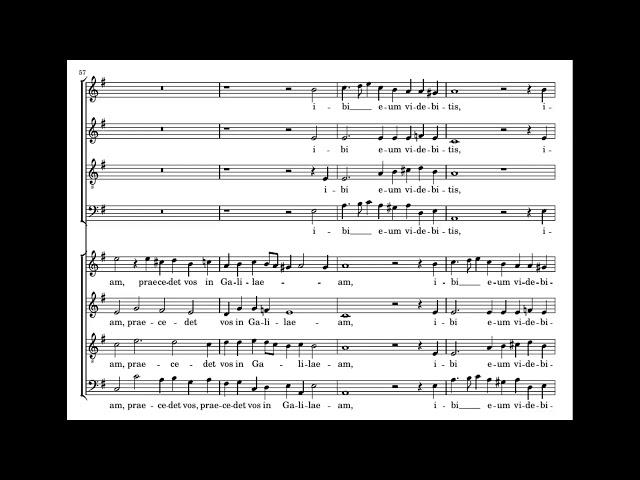 Hieronymus Praetorius: Tulerunt Dominum meum - Siglo de Oro