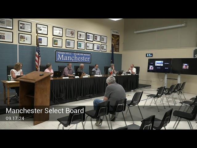 Manchester Select Board 09.17.24