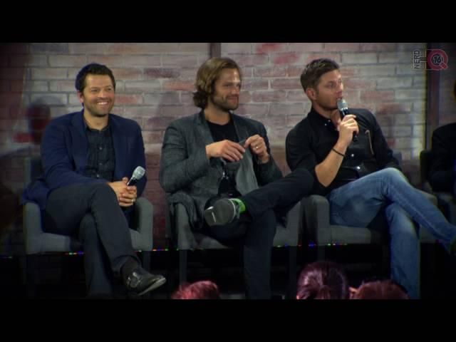 Supernatural Cast w/Jared Padalecki, Jensen Ackles | Nerd HQ 2016: Conversation for a Cause