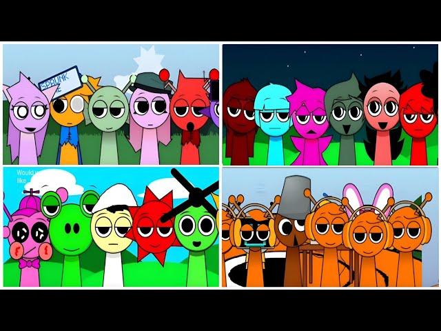 Sprunki Sprunk Tune VS Sprunki Retake Oren Virus VS Sprunki But Best #sprunki #cartoon