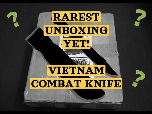 Rarest Combat Knife Unboxing in YouTube History! #MACVSOG