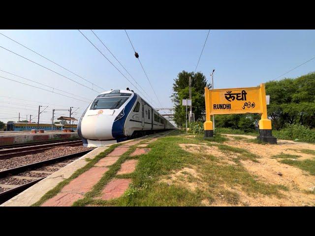 160 kmph India Fastest Vande Bharat Express : Nizamuddin - Habibganj Vande Bharat : Indian railways