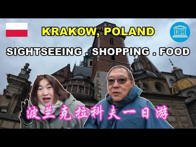 Krakow Day Tour | 波兰克拉科夫一日游 | 观光旅游, 购物, 美食 | WAWEL CASTLE | OLD TOWN | CLOTH HALL | POLAND