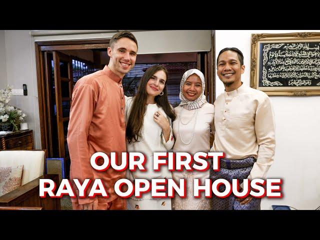 Our First Hari Raya Open House  | Kuala Lumpur, Malaysia Vlog 2023 (Eid in Malaysia)