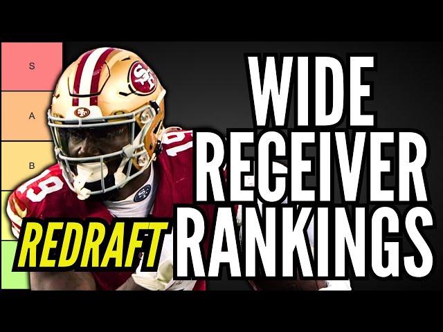 Top 40 WR Rankings Tier List - 2024 Fantasy Football