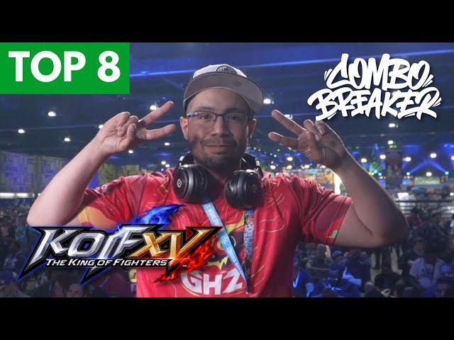 COMBO BREAKER 2024 KOFXV Top 8 (Yashiro Clark Kim Angel Kukri Blue Mary) King of Fighters Tourney