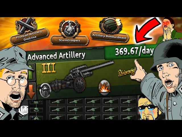 The Secret to ARTILLERY ONLY in HOI4 Gotterdammerung?