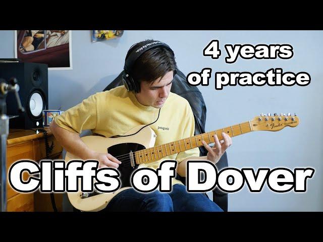 I practiced ONLY THIS for 4 years straight. Cliffs of Dover. Eric Johnson.