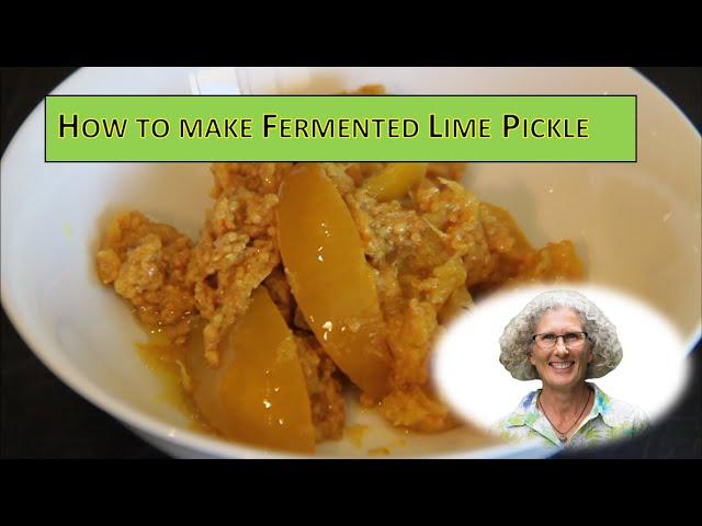 Fermented Lime Pickle