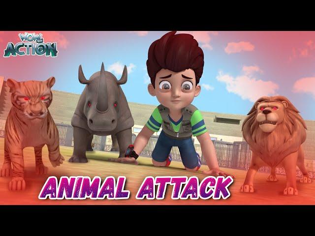 Animal Attack | Kicko & Super Speedo | Hindi Popular Cartoon | Full Movie