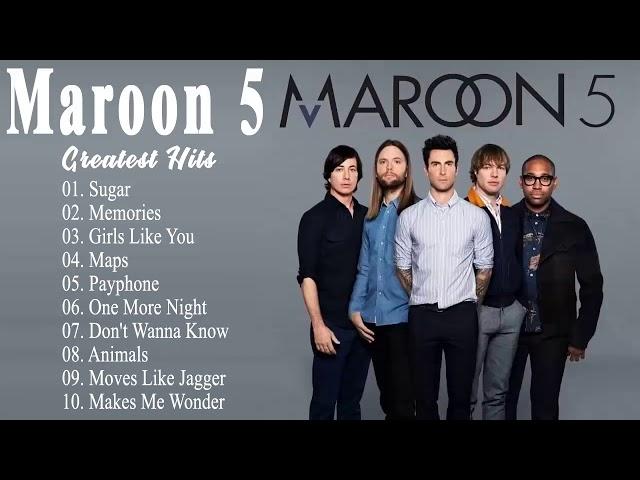 マルーン5 (Maroon 5)メドレー【作業用BGM】