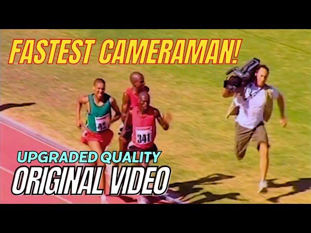 Olympic cameraman runs faster than runners! (Original FULL Video) - Powerade Commercial