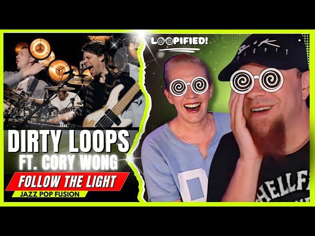 DIRTY LOOPS "Follow the Light" Ft. Cory Wong  // Audio Engineer & Wifey React