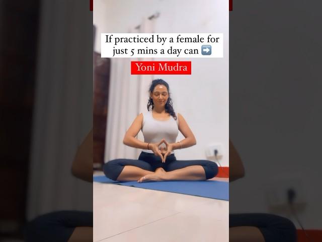 Yoni mudra - Womb Gesture | Read Pinned Comment for more 🫶 #shorts #yonimudra #feminineenergy #yt