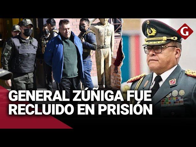 FALLIDO GOLPE EN BOLIVIA: general JUAN JOSÉ ZÚÑIGA recluido en CÁRCEL de MÁXIMA SEGURIDAD | Gestión