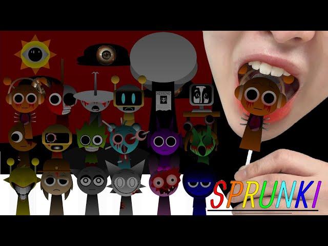 Delicious Sprunki Horror Mode MUKBANG COMPLETE EDITON - Sprunki Incredibox