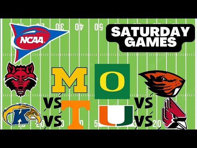 NCAAF College Football Predictions Today! 09/14/24 FREE PICKS and Betting Tips | Week 3