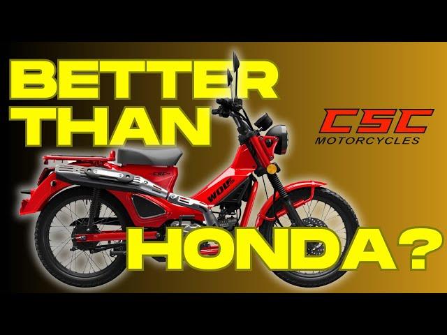 CSC Wolf 125 VS Honda Trail 125 - Which is BETTER?