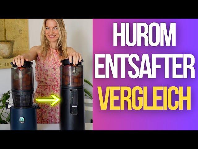 Der ultimative Hurom Entsafter Vergleich! H400 VS H330/320