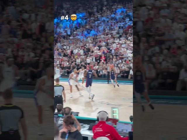 Steph Curry hits insane 3 during Olympic final  #stephencurry #lebronjames #basketball #olympics